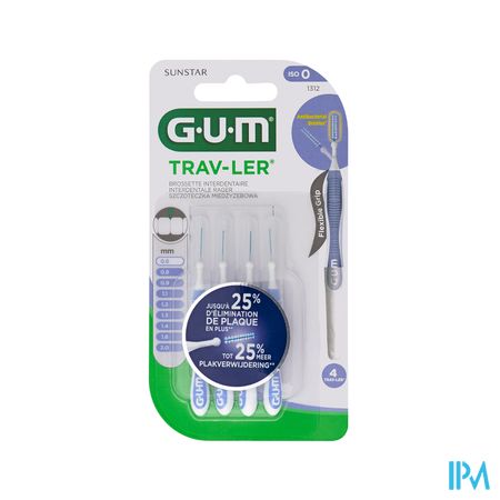 Gum Trav-ler Brosse Interdent. 0,6mm 4 1312m4