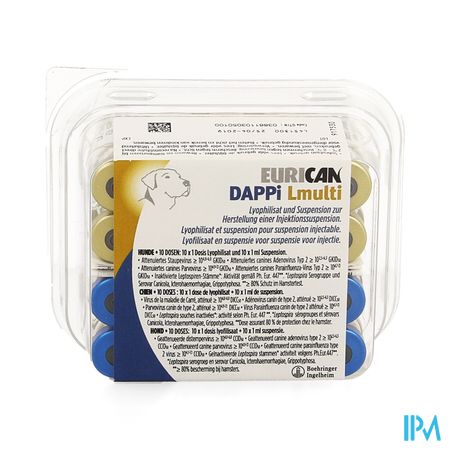 Eurican Dappi-l Multi Lyof.10x1 Dose+susp 10x1dose