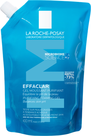 Lrp Effaclar Schuimgel Zuiverend Refill 400ml 1