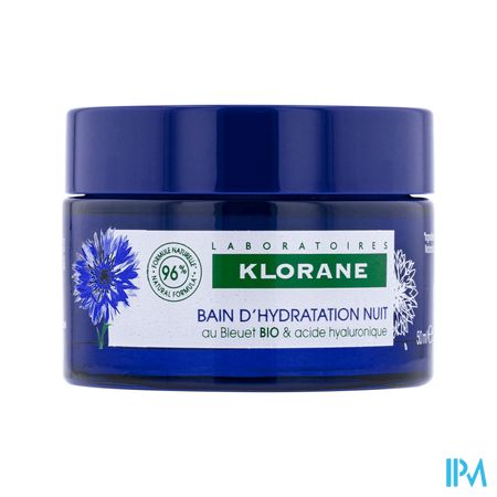 Klorane Gezicht Korenbloem Nacht Hydra Bad 50ml 2