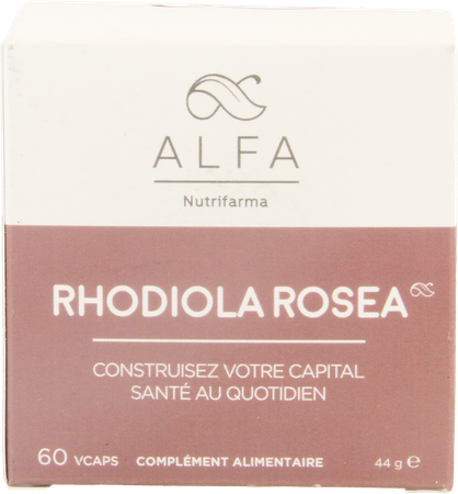 Alfa Rhodiola Rosea 500mg V-caps 60 3