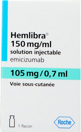 Hemlibra 105mg/0,7ml Opl Inj Fl Inj 1 +cnk 4125928 3