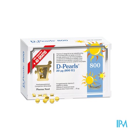 D-pearls 800 Caps 160 + Caps 40 Promo