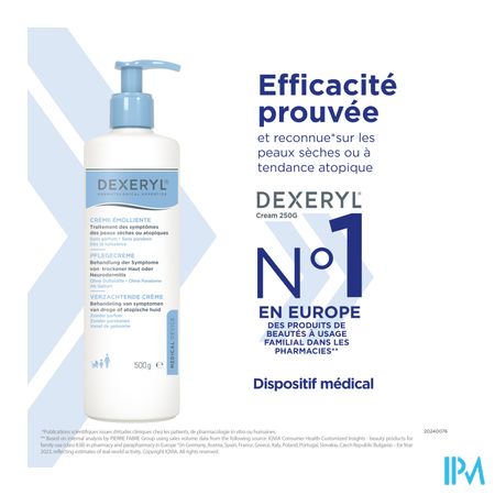 Dexeryl Creme Fl Pompe 500g 11