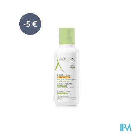 Aderma Exomega Control Creme 400ml Promo -5€