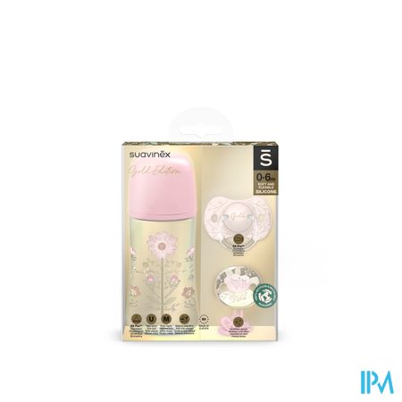 Suavinex Gold Gift Set Pink