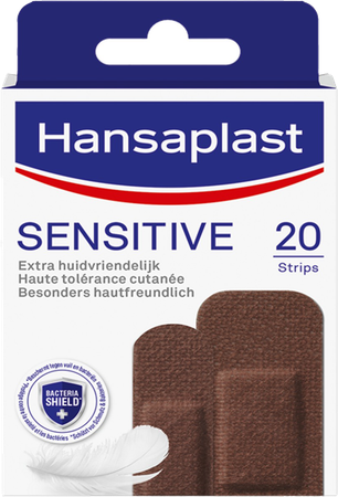 Hansaplast Pleisters Sensitive Dark 20 4