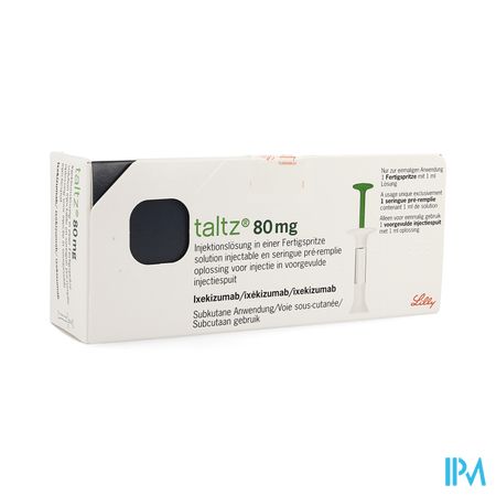 Taltz 80mg Opl Inj Voorgevulde Spuit 1 X 1ml