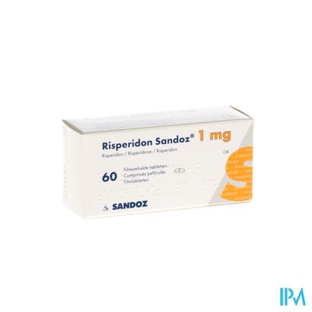 Risperidon Sandoz Comp Pell 60 X 1mg