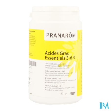 Acides Gras Essentiels 3-6-9 Caps 120 Pranarom 2
