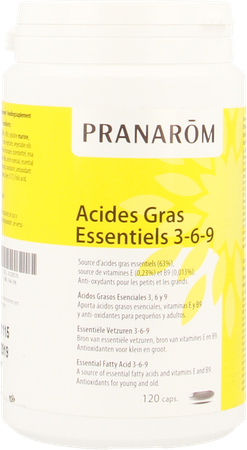 Acides Gras Essentiels 3-6-9 Caps 120 Pranarom 2