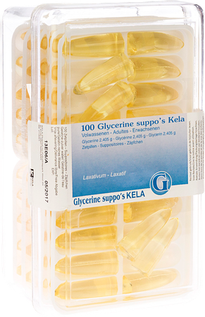 Glycerine Kela Pharma Supp Ad 100 2