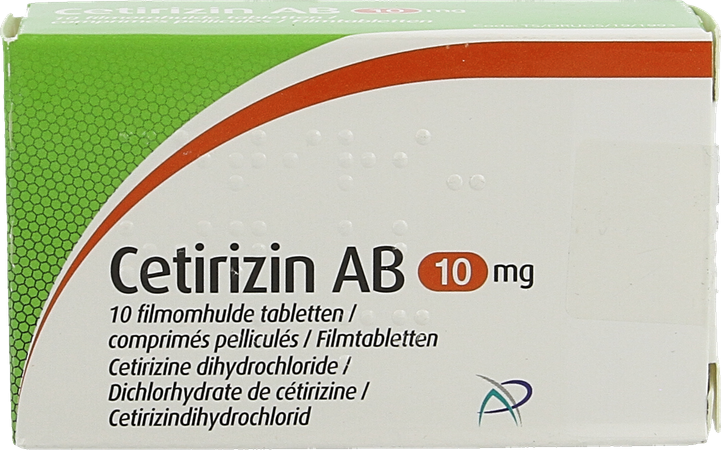 Cetirizin Ab 10mg Comp Pell 10 1