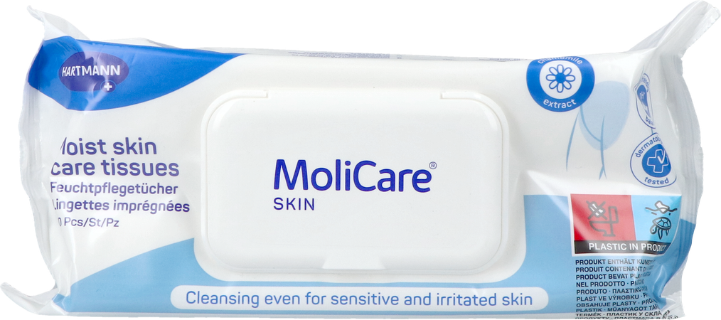 Molicare Skin Moist Care Tissues 50 1