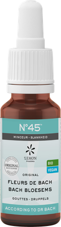 Fleurs de Bach Bio N°45 Gouttes Maigrir 20ml 1