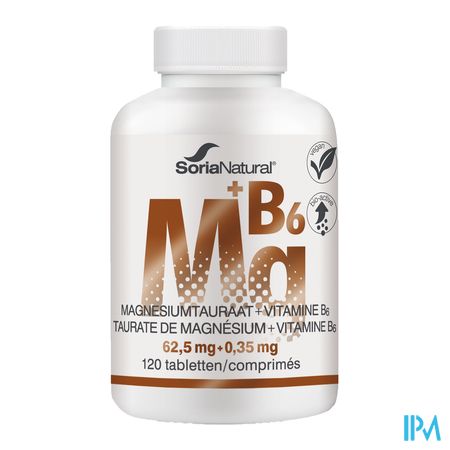 Soria Magnesiumtauraat Bio Actief Tabl 120 1