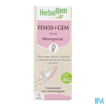 Herbalgem Fem50+ Gem Spray Bio 15ml 4