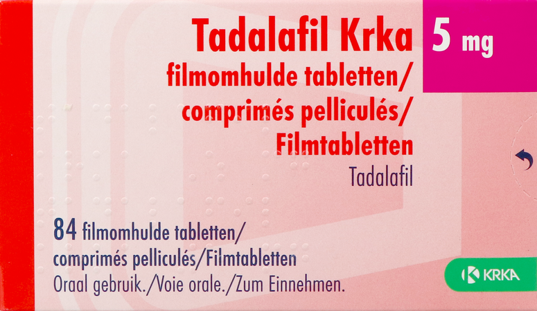 Tadalafil Krka 5mg Comp Pell 84 X 5mg 1
