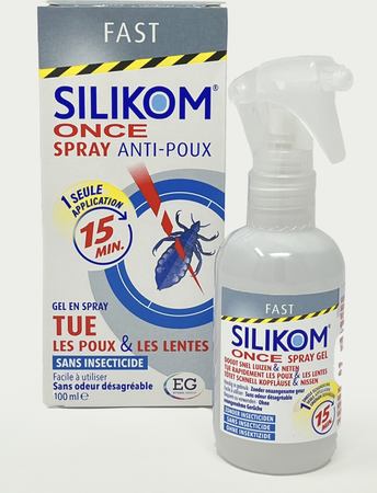 Silikom Once Spray Gel A/Luizen              100Ml 4