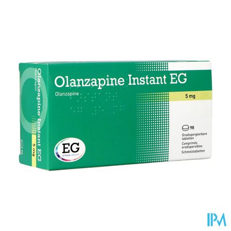 Olanzapine Instant 5Mg EG Comp Orodisp 98X5Mg