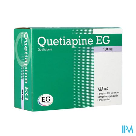 Quetiapine EG               Filmomh Tabl 180X100Mg