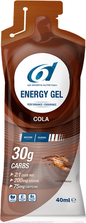 6d Sixd Energy + Caffeine Gel Cola 6x40ml 7