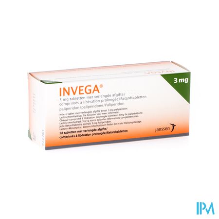 Invega Tabl Retard 28 X 3mg 1