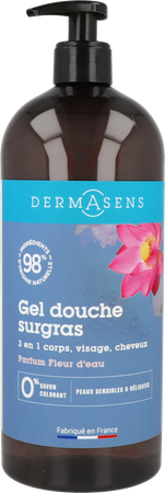 Marque V Dermasens Gel Dche Surgr.3en1 Fleur Eau1l 4