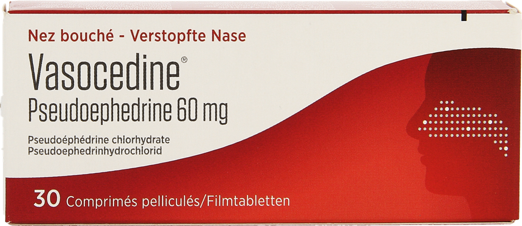 Vasocedine Pseudoefedrine Filmomh Tabl 30 1