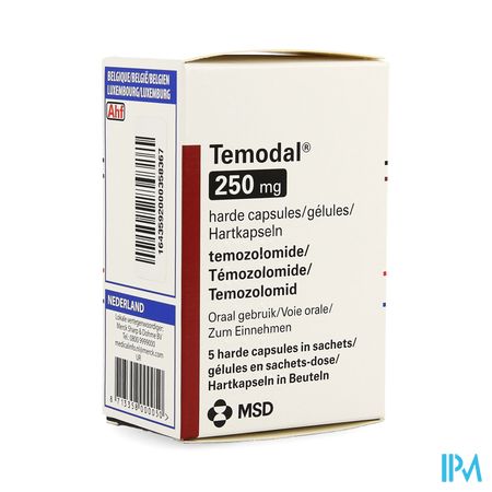 Temodal 5 Gell 250mg