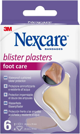 Nexcare 3m Blister Plaster Foot Care 6 4