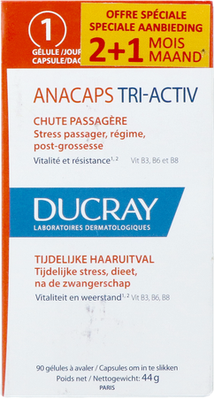 Ducray Anacaps Tri-activ Caps 90 3