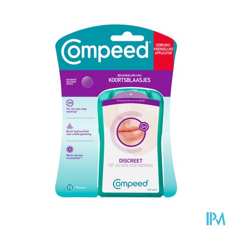 Compeed Patch Koortsblaasjes 15 Met Applicator