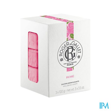 Roger&gallet Rose Boite 3 Savons 100g