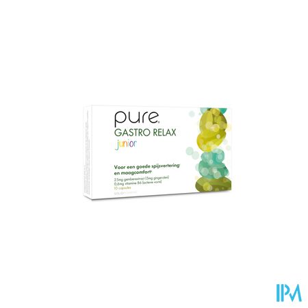 Pure Gastro Relax Junior Caps 10 3