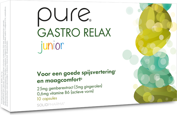 Pure Gastro Relax Junior Caps 10 3