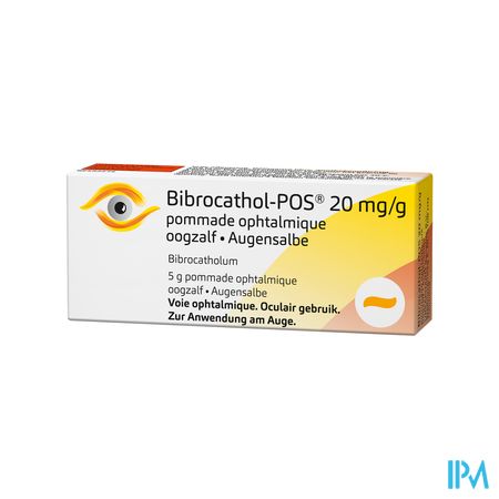 Bibrocathol-Pos 20Mg/G Pommade Ophtalmique Tube 5G