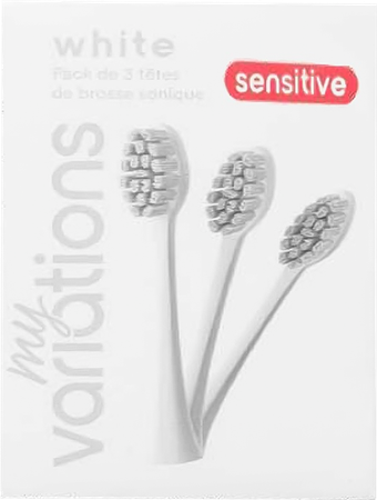 Myvariations Opzetborstels Gev.tandv.ivory White 3 1