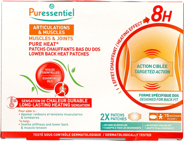 Puressentiel Articulation Muscl.patch Chauff.lomb2 2