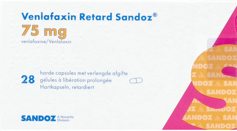 Venlafaxin Retard Sandoz 75,0mg Verl.afg. Caps 28 1