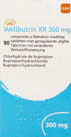Wellbutrin Xr 300mg Tabs 90 X 300mg 6
