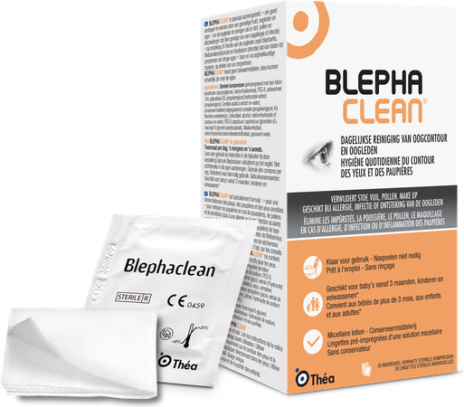 Blephaclean Lingette Nettoyante Impreg.paupiere 20 3