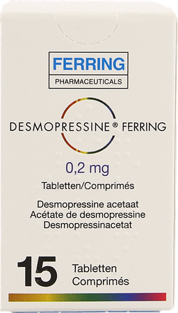 Desmopressine Ferring Tabl 15 X 0,2mg 2