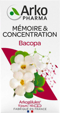 Arkocaps Bacopa Plantaardig 45 11