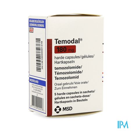 Temodal 5 Gell 180mg