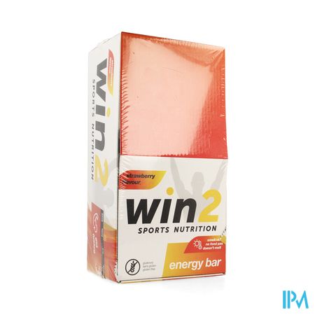 Win2 Energy Bar Aardbei 35x40g