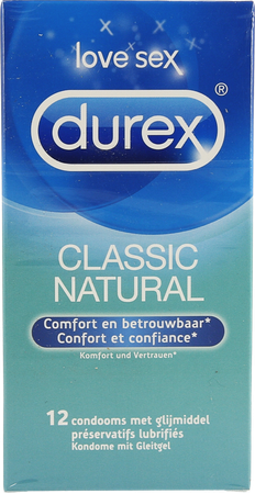 Durex Classic Condoms 12 4