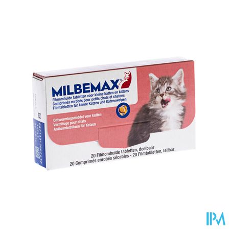 Milbemax Kleine Katten-kitten Filmomh Tabl 2x10 2