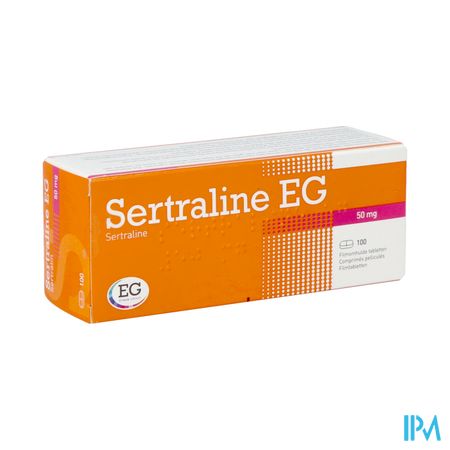 Sertraline Eg 50mg Pi Pharma Filmomh Tabl 100 Pip