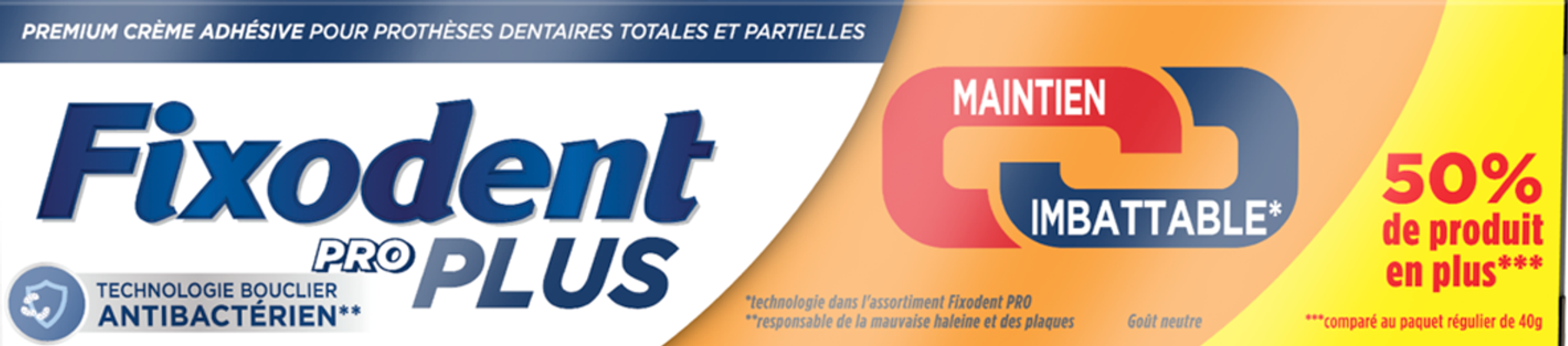 Fixodent Proplus Dual Power Tube 60g 2